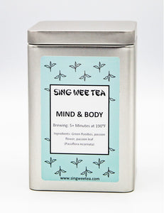 Mind and Body Tea Tin